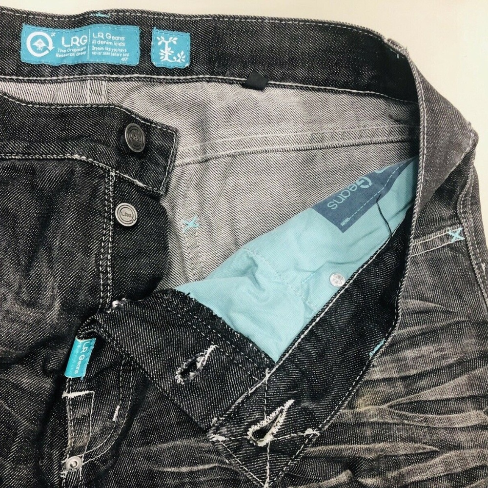 LRG Geans Men’s Jeans size 36 X 32 Black Denim